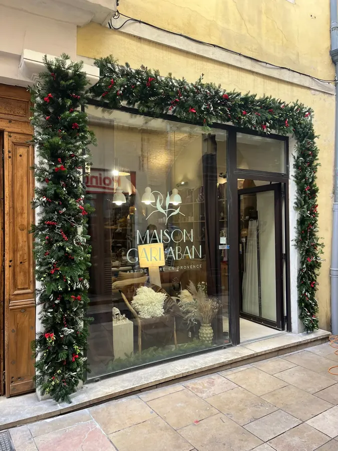 Bouquet de fleurs séchées aux tons bleutés - Galerie Fleurs de Nila